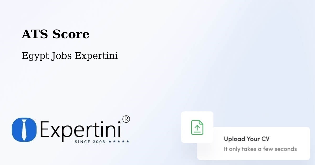 Resume ATS Score & Job Description Match Tool – Bulaq - Egypt Jobs Expertini